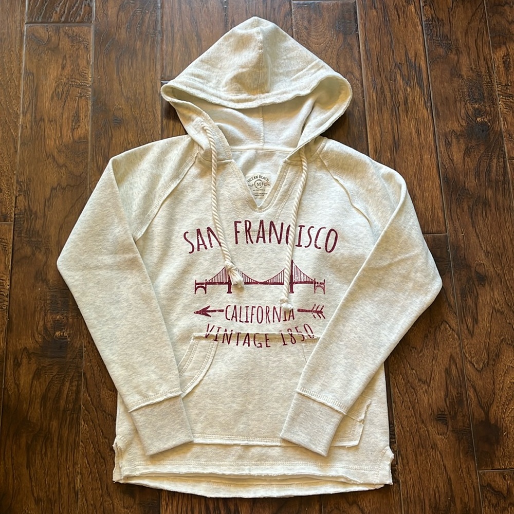 NWOT!! Ocean Beach San Francisco hoodie. Size medium
